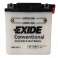 Аккумулятор для мотоцикла EXIDE BIKE (6 Ah) 40 A, 6 V Обратная, R+ 6N6-3B 6N6-3B 0