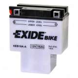 Аккумулятор EXIDE (16 Ah) 150 A, 7 V Прямая, L+ YB16A-AB HEB16A-A