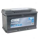 Аккумулятор EXIDE (90 Ah) 720 A, 12 V Обратная, R+ L4 EM900