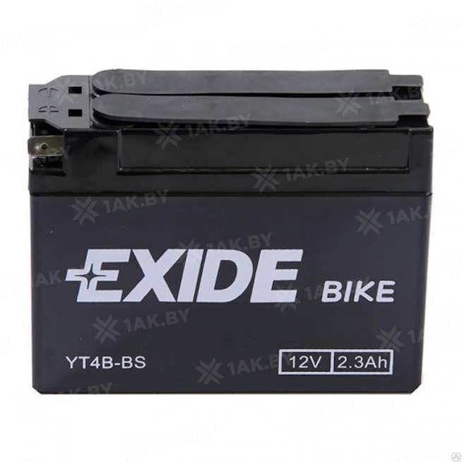 Аккумулятор для мотоцикла EXIDE BIKE (2.3 Ah) 35 A, 12 V Прямая, L+ YT4B-BS YT4B-BS 0
