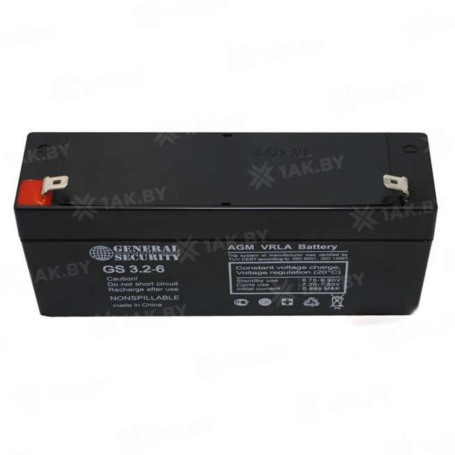 Аккумулятор для ИБП GS (3.2 Ah) , 6 V 0