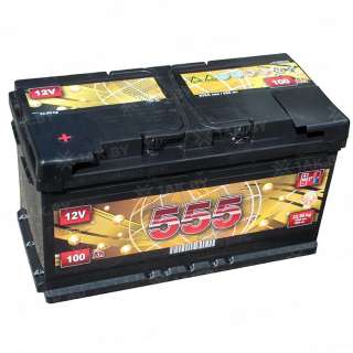 Аккумулятор 555 (100 Ah) 850 A, 12 V Прямая, L+ LB5 Аккумулятор 555 (100 Ah) 850 A, 12 V Прямая, L+ LB5