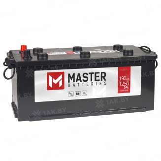 Аккумулятор MASTER BATTERIES (190 Ah) 1150 A, 12 V Обратная, R+ D5 MBF1904E 1