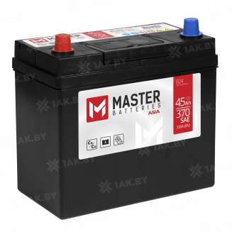 Аккумулятор MASTER BATTERIES (45 Ah) 330 A, 12 V Прямая, L+ B24 MB451J 0