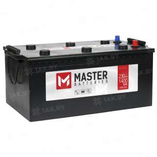 Аккумулятор MASTER BATTERIES (230 Ah) 1300 A, 12 V Прямая, L+ D6 MB2303E Аккумулятор MASTER BATTERIES (230 Ah) 1300 A, 12 V Прямая, L+ D6 MB2303E