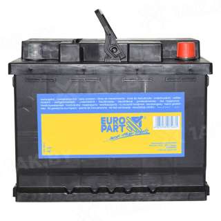 Аккумулятор EUROPART (56 Ah) 480 A, 12 V Обратная, R+ L2 Аккумулятор EUROPART (56 Ah) 480 A, 12 V Обратная, R+ L2