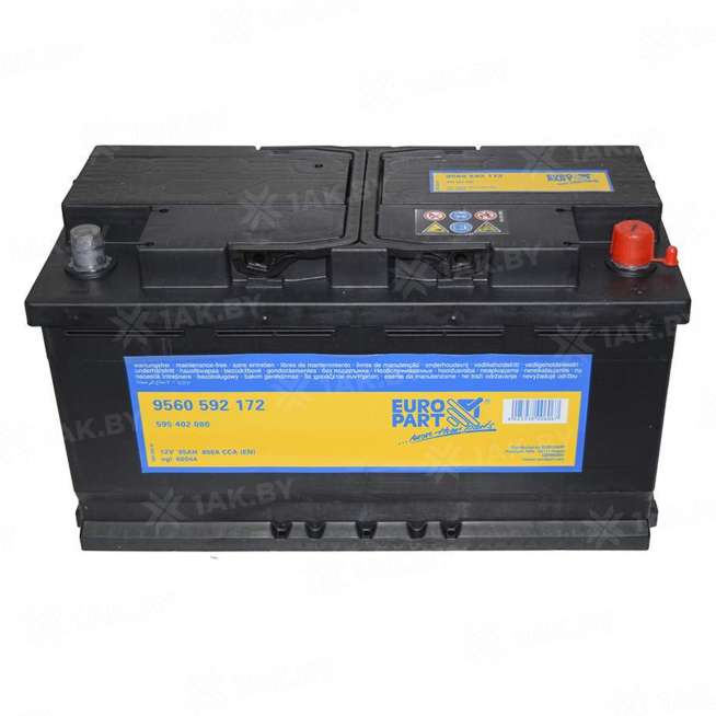 Аккумулятор EUROPART (95 Ah) 800 A, 12 V Обратная, R+ L5 0