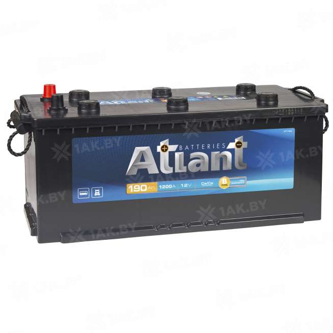 Аккумулятор ATLANT Blue (190 Ah) 1100 A, 12 V Обратная, R+ D5 ATF1904E 0