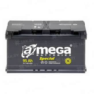 Аккумулятор A-mega Special 6CT (95 Ah) 850 A, 12 V Обратная, R+ 0