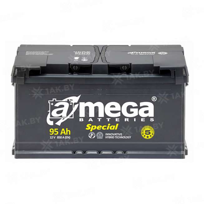Аккумулятор A-mega Special 6CT (95 Ah) 850 A, 12 V Обратная, R+ L5 0
