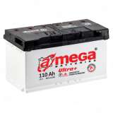 Аккумулятор A-mega Ultra (110 Ah) 960 A, 12 V Обратная, R+
