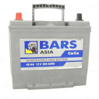 Аккумулятор BARS Asia (45 Ah) 400 A, 12 V Прямая, L+ B24 0