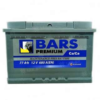 Аккумулятор BARS Premium (77 Ah) 680 A, 12 V Обратная, R+ L3 Аккумулятор BARS Premium (77 Ah) 680 A, 12 V Обратная, R+ L3