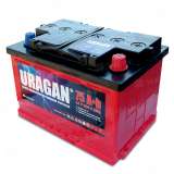 Аккумулятор URAGAN (75 Ah) 600 A, 12 V Обратная, R+ L3