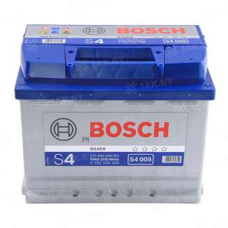 Аккумулятор BOSCH S4 (60 Ah) 540 A, 12 V Обратная, R+ L2 0