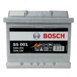 Аккумулятор BOSCH S5 (52 Ah) 520 A, 12 V Обратная, R+ LB1