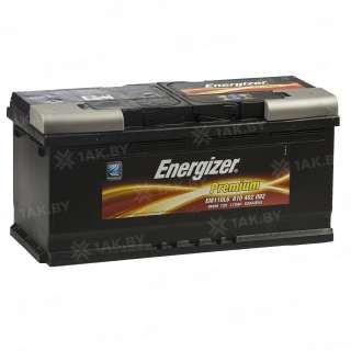 Аккумулятор ENERGIZER (110 Ah) 920 A, 12 V Обратная, R+ L6
