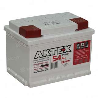 Аккумулятор AKTEX (54 Ah) 470 A, 12 V Обратная, R+ LB1 Аккумулятор AKTEX (54 Ah) 470 A, 12 V Обратная, R+ LB1