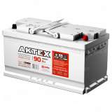 Аккумулятор AKTEX (90 Ah) 780 A, 12 V Обратная, R+ L5