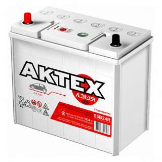 Аккумулятор AKTEX Asia (45 Ah) 430 A, 12 V Прямая, L+ B24 Аккумулятор AKTEX Asia (45 Ah) 430 A, 12 V Прямая, L+ B24