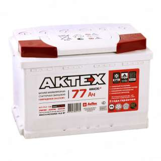 Аккумулятор AKTEX (77 Ah) 680 A, 12 V Обратная, R+ L3 Аккумулятор AKTEX (77 Ah) 680 A, 12 V Обратная, R+ L3