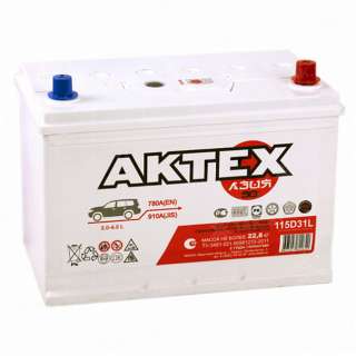 Аккумулятор AKTEX Asia (90 Ah) 780 A, 12 V Прямая, L+ D31 Аккумулятор AKTEX Asia (90 Ah) 780 A, 12 V Прямая, L+ D31