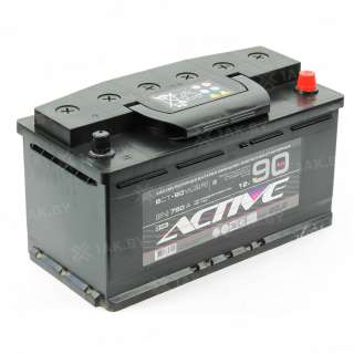 Аккумулятор AKTEX Active Frost (90 Ah) 750 A, 12 V Обратная, R+ L5 Аккумулятор AKTEX Active Frost (90 Ah) 750 A, 12 V Обратная, R+ L5