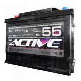 Аккумулятор AKTEX Active Frost (55 Ah) 450 A, 12 V Прямая, L+ L2