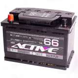 Аккумулятор AKTEX Active Frost (66 Ah) 580 А, 12 V Прямая, L+ L3