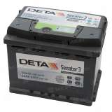 Аккумулятор DETA (64 Ah) 640 A, 12 V Обратная, R+ L2