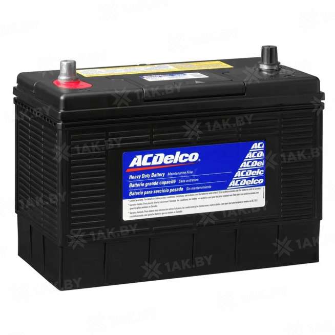 Аккумулятор ACDELCO (61 Ah) 650 A, 12 V Прямая, L+ D23 0