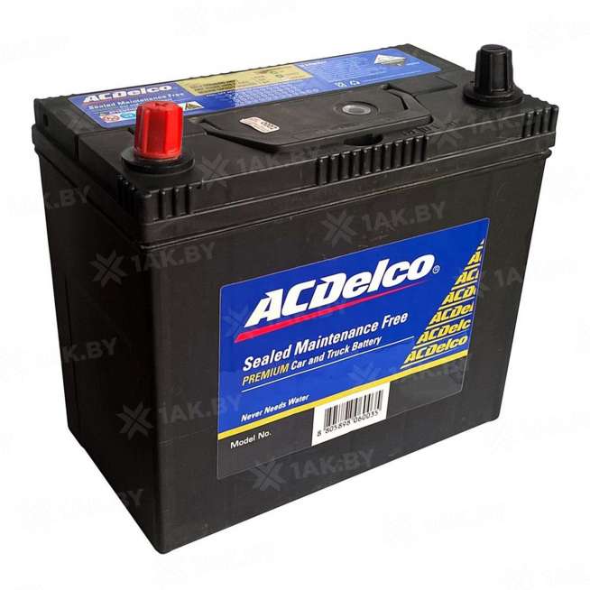 Аккумулятор ACDELCO (60 Ah) 500 A, 12 V Прямая, L+ D23 0