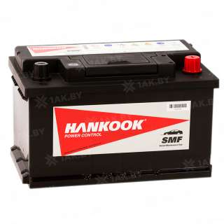 Аккумулятор HANKOOK (80 Ah) 800 A, 12 V Обратная, R+ L4 Аккумулятор HANKOOK (80 Ah) 800 A, 12 V Обратная, R+ L4