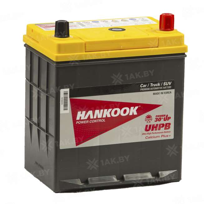 Аккумулятор HANKOOK (48 Ah) 460 A, 12 V Обратная, R+ B24 0