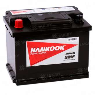Аккумулятор HANKOOK (55 Ah) 480 A, 12 V Прямая, L+ L2 0