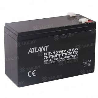 Аккумуляторная батарея Atlant 12V7.0 Ah (F02), Вьетнам Аккумуляторная батарея Atlant 12V7.0 Ah (F02), Вьетнам