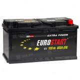 Аккумулятор EUROSTART Extra Power (100 Ah) 800 A, 12 V Обратная, R+ EU1000E