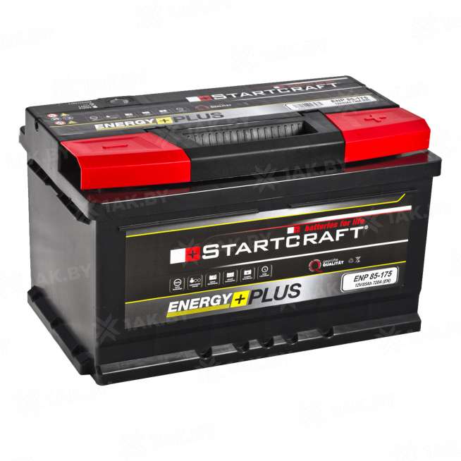 Аккумулятор STARTCRAFT (85 Ah) 720 A, 12 V Обратная, R+ LB4 0