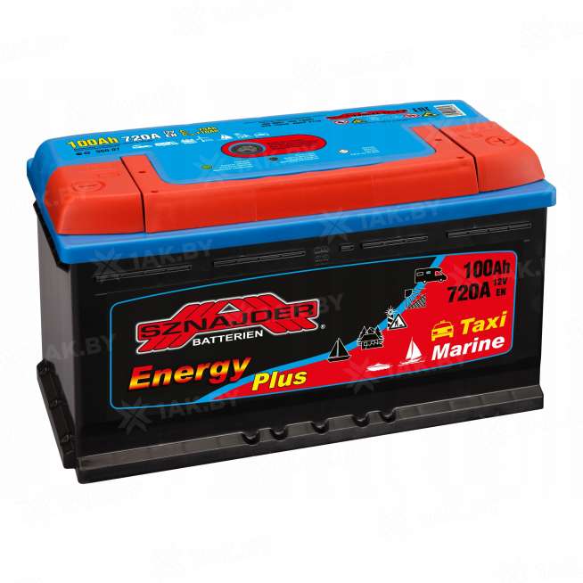 Аккумулятор SZNAJDER Plus (100 Ah) 720 A, 12 V Обратная, R+ L5 0