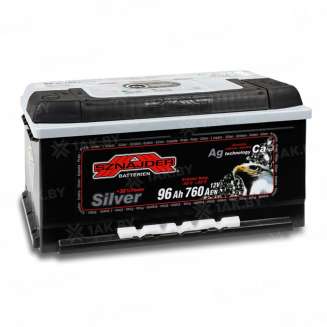 Аккумулятор SZNAJDER Silver (96 Ah) 760 A, 12 V Обратная, R+ 0