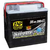 Аккумулятор ZAP SILVER (35 Ah) 280 A, 12 V Обратная, R+ B19 ZAP-535 70