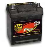 Аккумулятор ZAP PLUS (40 Ah) 330 A, 12 V Обратная, R+ B19 ZAP 540 77