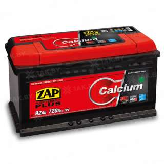 Аккумулятор ZAP PLUS (92 Ah) 720 A, 12 V Обратная, R+ L5 ZAP-592 18 Аккумулятор ZAP PLUS (92 Ah) 720 A, 12 V Обратная, R+ L5 ZAP-592 18