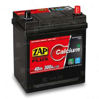 Аккумулятор ZAP PLUS (40 Ah) 330 A, 12 V Прямая, L+ L5 ZAP 540 79 Аккумулятор ZAP PLUS (40 Ah) 330 A, 12 V Прямая, L+ L5 ZAP 540 79