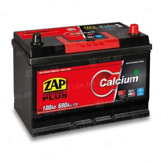Аккумулятор ZAP PLUS (100 Ah) 680 A, 12 V Обратная, R+ D31 Аккумулятор ZAP PLUS (100 Ah) 680 A, 12 V Обратная, R+ D31