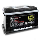 Аккумулятор ZAP SILVER (75 Ah) 700 A, 12 V Обратная, R+
