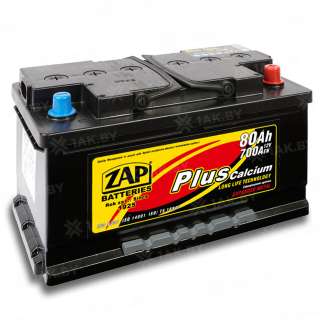 Аккумулятор ZAP PLUS (80 Ah) 700 A, 12 V Обратная, R+ LB4 ZAP 580 14 Аккумулятор ZAP PLUS (80 Ah) 700 A, 12 V Обратная, R+ LB4 ZAP 580 14