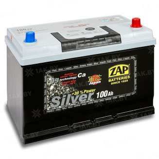 Аккумулятор ZAP SILVER (100 Ah) 600 A, 12 V Обратная, R+ ZAP-600 70 0