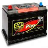 Аккумулятор ZAP PLUS (70 Ah) 540 A, 12 V Прямая, L+