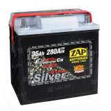 Аккумулятор ZAP SILVER (35 Ah) 280 A, 12 V Прямая, L+ D19 ZAP-535 26